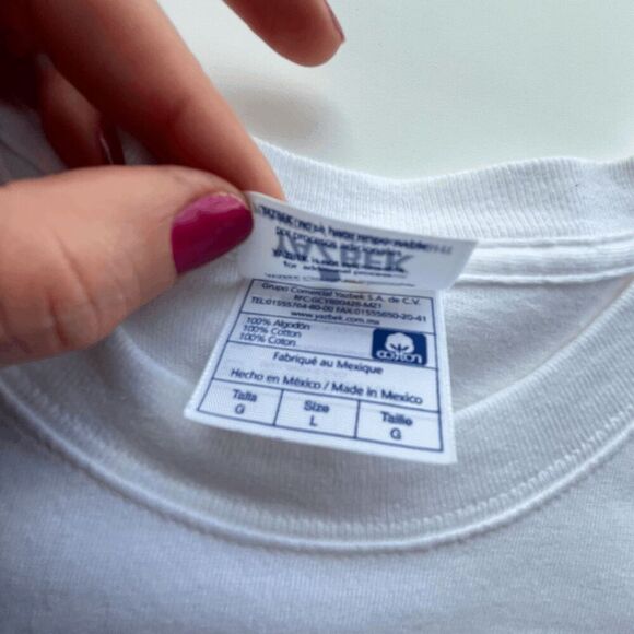 Vintage Cabo San Lucas Dolphin Graphic Tee Mexico Tourist Shirt Y2K Size L - Picture 6 of 11